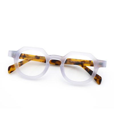 Stylish Temple Adjustable Acetate Optical Glasses Frame MR 98618