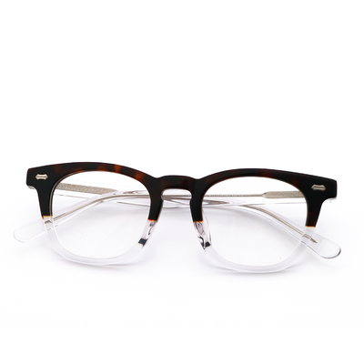 Goede prijs Titanium dun dik acetaat glazen frame MR 98052 online