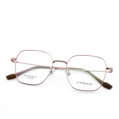 Good price Fad High Elastic Vintage Beta Titanium Glasses Frame ZTO 028 online