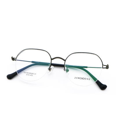 Good price Ladies  Gold Beta Full Titanium Glassess Frames Super Elastic online