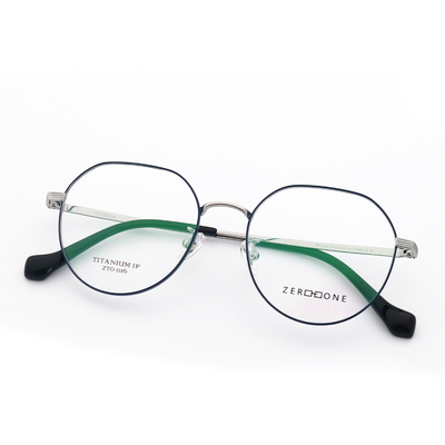 Good price ZTO 016 High Elastic Deft Beta Titanium Glasses Elliptic Frame online