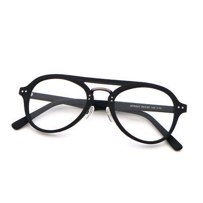Good price Retro And Art Wood Copy Acetate Optical Glasses Frame MR 093 online