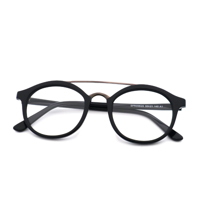 Good price Artisanal Enduro Wood Grain Acetate Optical Glasses Frame MR 098 online