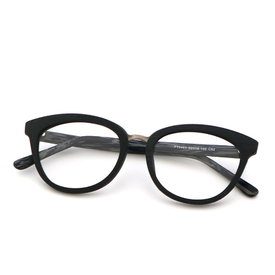 Good price Vogue Artisanal Wood Grain Acetate Optical Glasses Frame MR 0461 online
