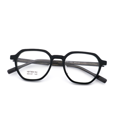 Good price Brown Acetate Blue Light Glasses Optical Frames MR 98A182 online