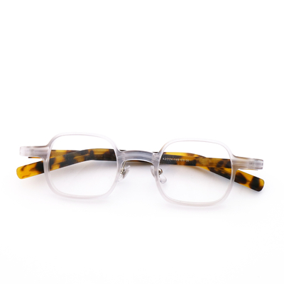 Good price Arrivals Polygons Grey Green Acetate Glasses Frame High Quality online