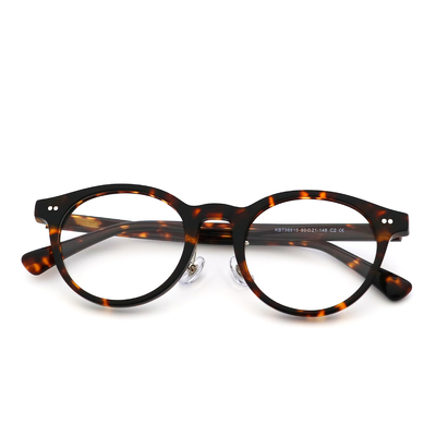 chất lượng Kính khung quang đa màu cổ điển hình elip acetate MR 98615 nhà máy sản xuất