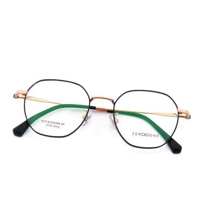Good price Beta Titanium Eyewear Unisex IP Plating Frame Retro Style Glasses online