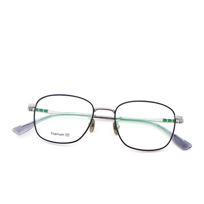 Good price Polygonal Frames Pure Titanium Spectacle Frames Optical Frames online