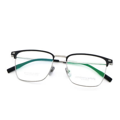 Good price Polygons Eyeglasses Frame Pure Titanium Optical Eyewear Frame online