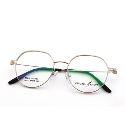Good price Fad IP Plating Β Titanium Glasses Frame For Men And Women 66337 online