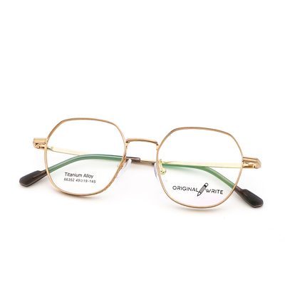 Good price Good Quality Popular IP Plating Eyewear Optical Titanium Frame online
