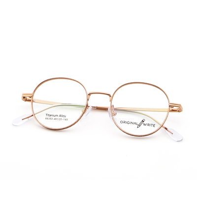 Good price China Custom Logo 2024  Ultralight  B Titanium Glasses Frame 66353 online