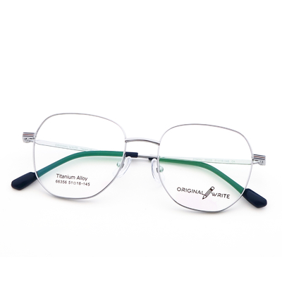 Good price Square Eyeglasses Frames Temple Adjustable β Titanium Unique 66356 online