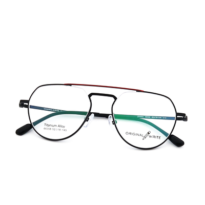 Good price IP Electroplate B Titanium Optical Eyewear Frame Glasses 66358 online