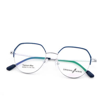 Good price Weightless Colorful B Titanium Frames Optical Glasses Frame 66359 online