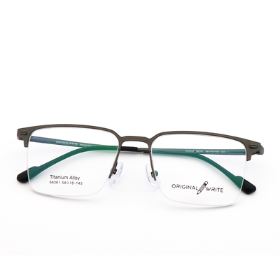 Good price IP Plating Fashionable Full-rim Β Titanium Glasses Frame 66361 online