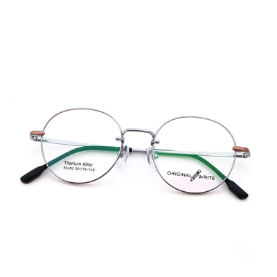 Good price New Arrival Portable Trendy Β Titanium Glasses Frame Unisex 66362 online