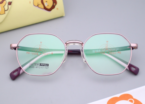 Good price High Toughness Colorful Kids Metal And PPSU Eyeglasses LF 2535 online