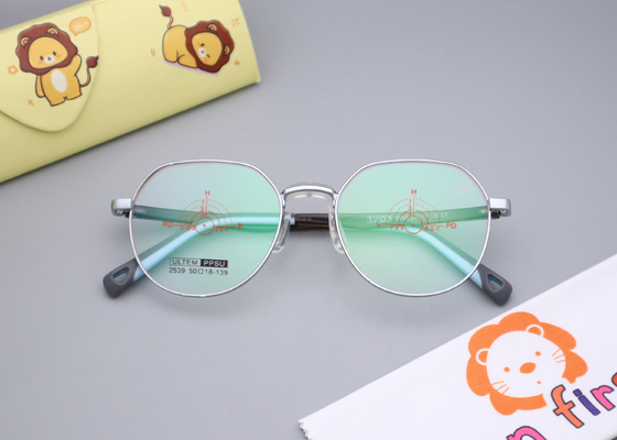 Good price Polygons Kids Metal And PPSU Eyeglasses Childrens Glasses LF 2539 online