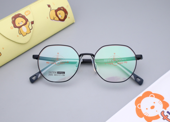 Good price 15.7G High Performanc Metal And PPSU Kids Eyeglasses LF 2543 online