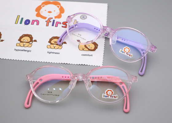 Good price Safe And Secure LF 5518 Kids Elliptic TR Silicone Optical Glasses online