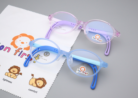 Good price Fad Elliptic Shape Frame TR And Silicone Kids' Glasses LF 5522 online