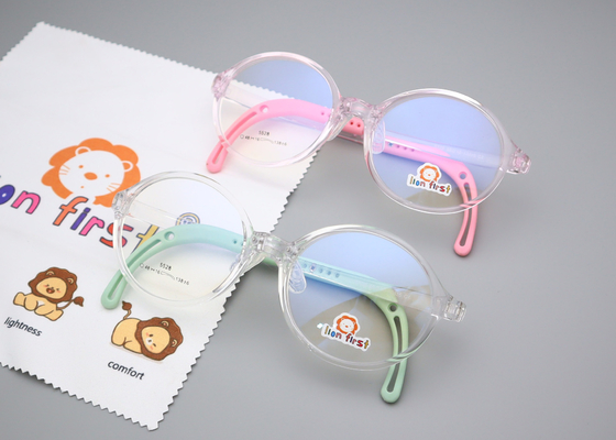Good price High Stability TR And Silicone Kids Eyeglasses Cute Glasses 5528 online