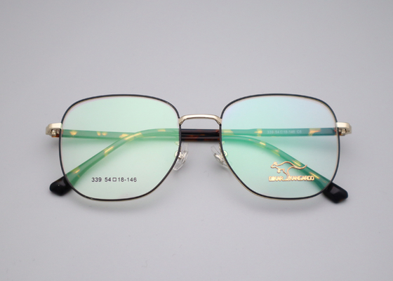Good price Rectangle Metal Frame Glasses Modern Style Metal Glasses Framework online