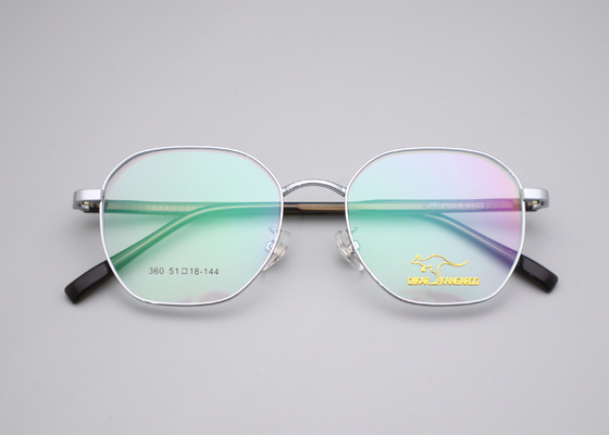 Good price Plate Legs Rectangle Shape Full Rim Metal Glasses Frame 360 online