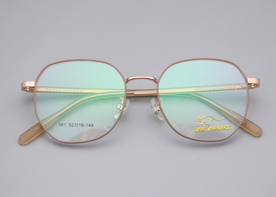 Good price Not Easy Deform Metal Eye Glass Frames Stylish Finish For Modern Decor online