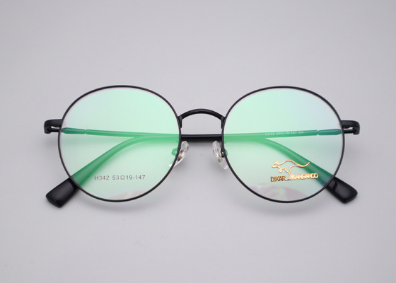 Good price Gold Full Rim Metal Eyeglasses Frame Retro Sophisticated Style H342 online