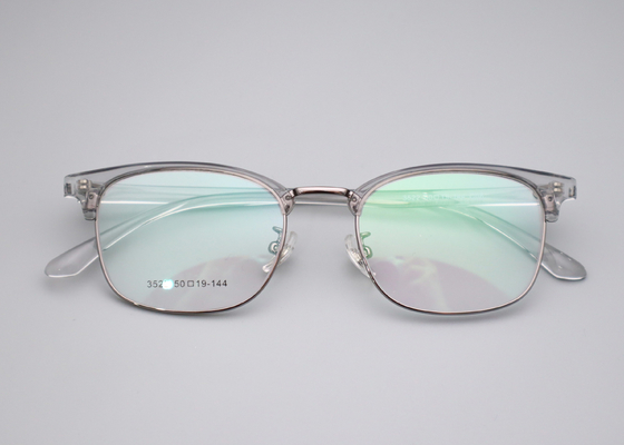 Good price Lightweight Metal Framework Browline Glasses With Face Shape Match And All Face 3522 online