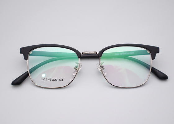Good price Browline Frame Glasses Ultralight Metal Skeleton Eyebrow Bracket online
