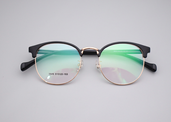 Good price Adjustable Fashion Business Metal Browline Optical Frames 3546 online