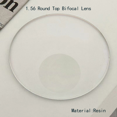Good price Resin 1.56 HMC Coating Round Top Bifocal And Progressive Lenses Quality Lens online