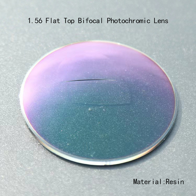 Good price Quality Lenses 1.56 HMC Flat Top Bifocal Lens Photochromic online