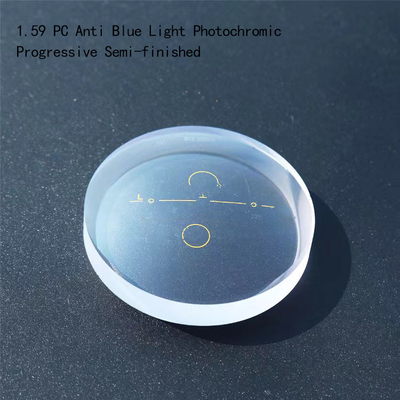 Good price 1.59 Progressive Lenses With Blue Light Filter PC Progressive Semi-Finished online
