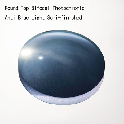 Good price Round Top Bifocal Photochromic Semi-finished For Block Blue Ray online