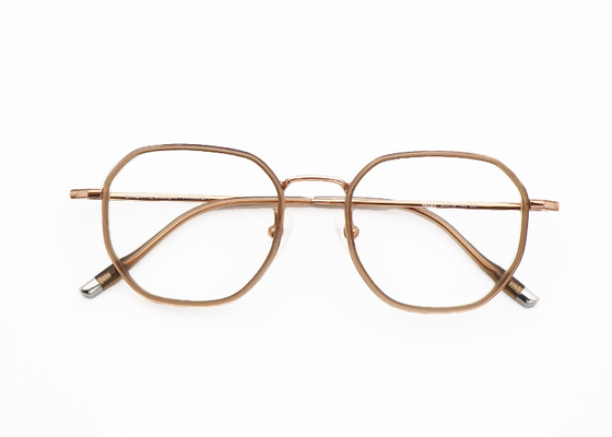 Good price Optical Eyeglasses Frame Pure Titanium And Actate Frame 88285 online
