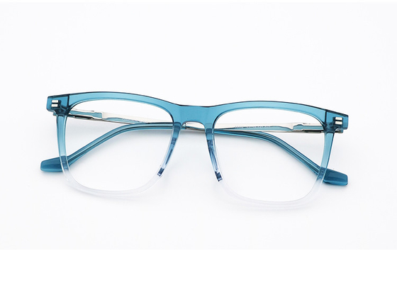 Good price Rectangular Pure Titanium Glasses 12G Adjustable Temple 88302 online