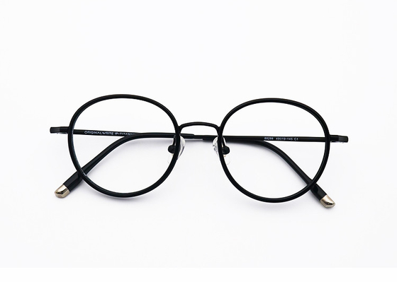 Good price Sleek Full Rim Pure Titanium Spectacles In Various Frame Colors 88286 Sturdy Structure online