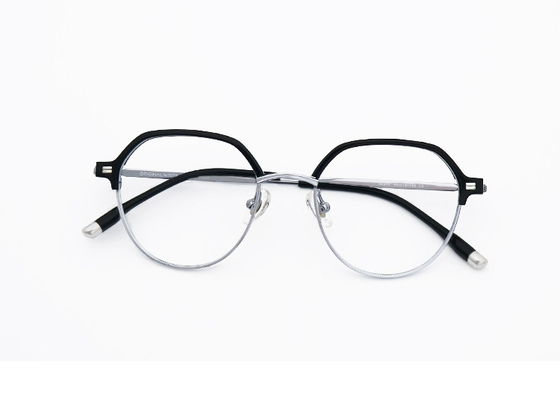 Good price Ultra Light Eyeglass Pure Titanium And Acetate Eyeglass Frame online