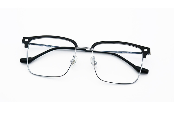 Good price Lightweight Comfort Pure Titanium Eyeglasses Rectangular Frame online