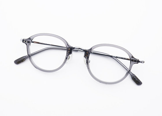 Good price Safety Designer Pure Titanium+Acetate Glasses Frames 88284 online