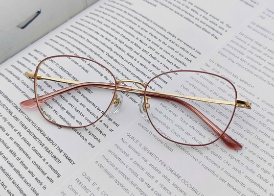 quality Various Colors Elegant Pure Titanium Full Rim Glasses ZTO 3027 factory