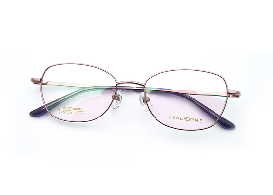 Good price Elegant Intellectual Style Lightweight Titanium Glasses  ZTO 3031 online