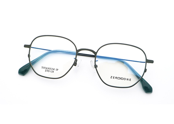 Good price Multi-color Fashion Beta Titanium Glasses 51-18-148 Unisex ZTO 128 online
