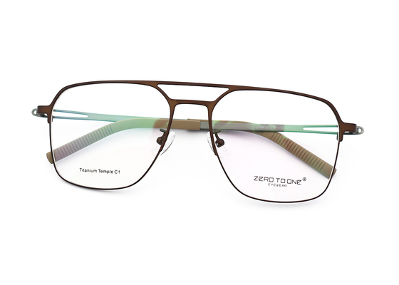 Good price 12G Elliptic Temple Adjustable Beta Titanium Glasses ZTO 2166 online
