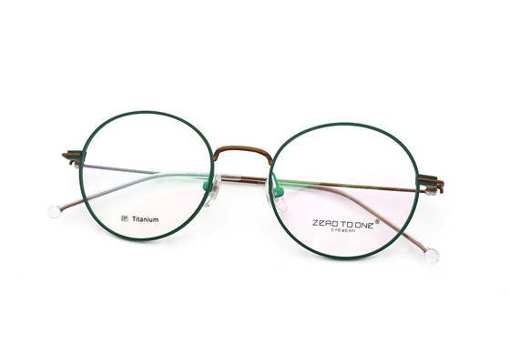 Good price Lightweight Elliptic Literature And Art Titanium Frame Glasses ZTO 9205 online